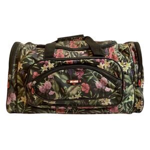 Tropical Print Duffel Bag